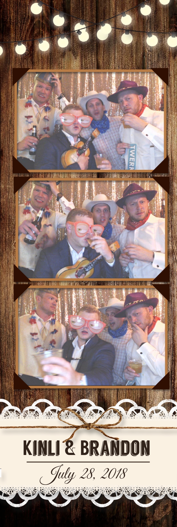 Kinli and Brandon's Wedding | View more photos from the event at gallery.photoboothbillings.com/u/PhotoBoothBillings/Kinli-and-Brandons-Wedding